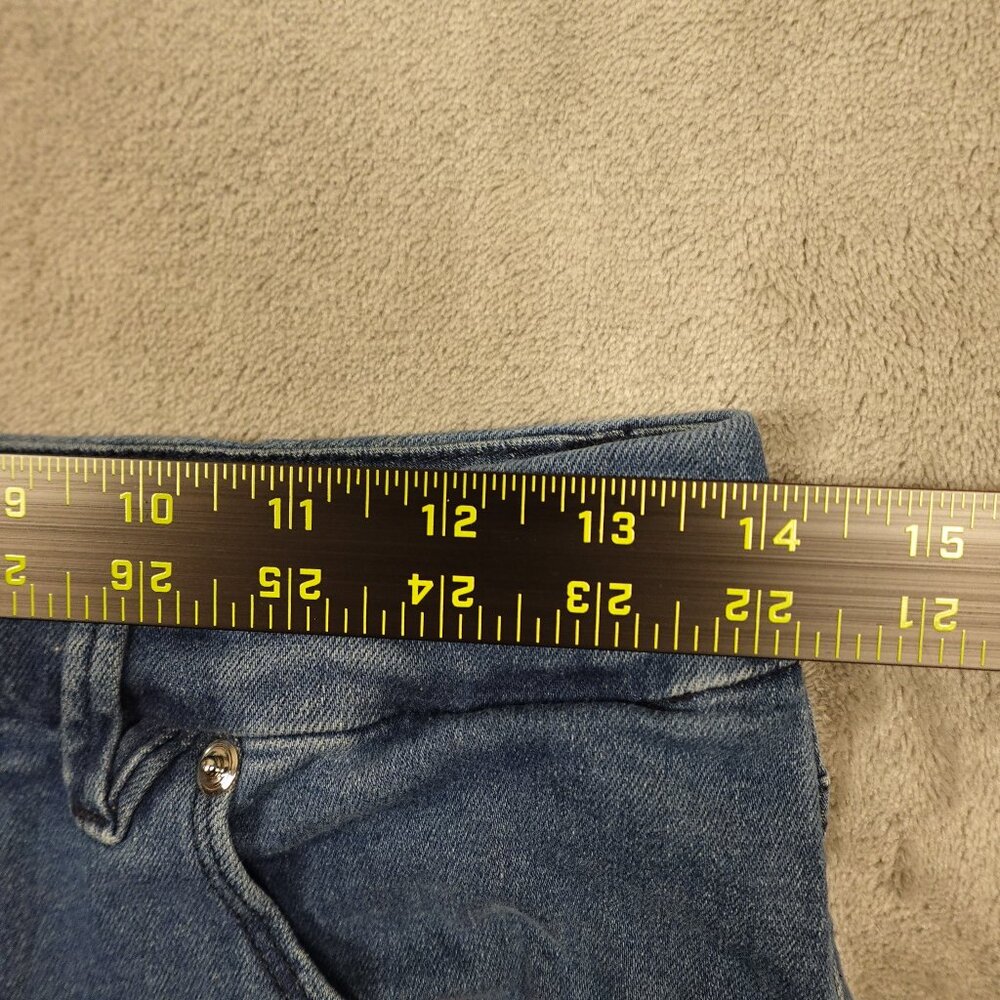 Good American jeans good waist women's 12/31 tall blue stretchy - Picture 6 of 12